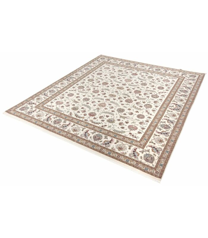 Tabriz 50raj on silk warp