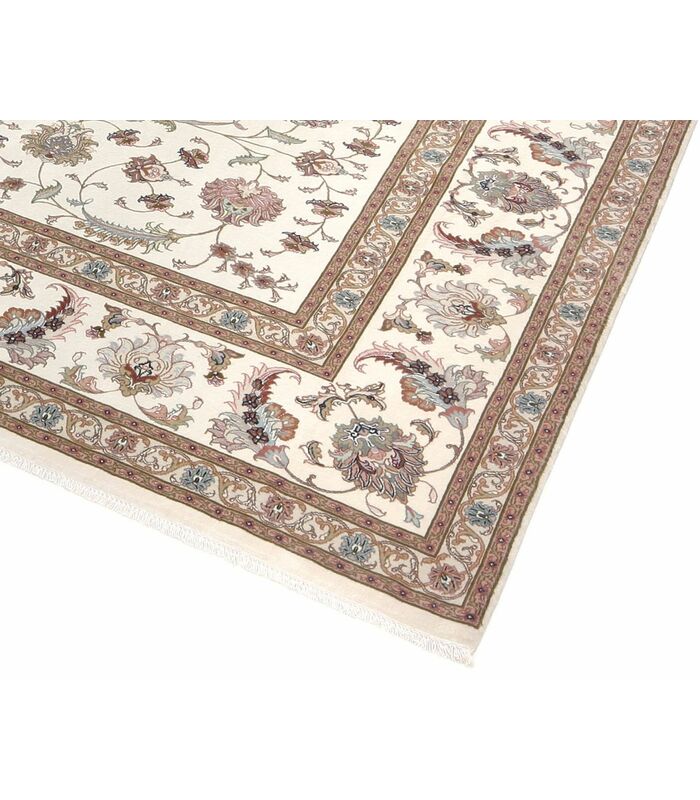 Tabriz 50raj on silk warp