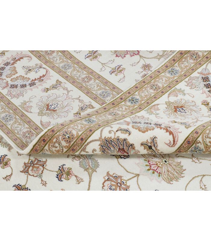 Tabriz 50raj on silk warp