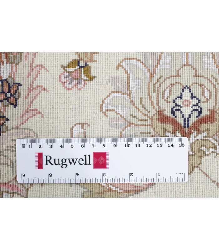 Tabriz 50raj on silk warp