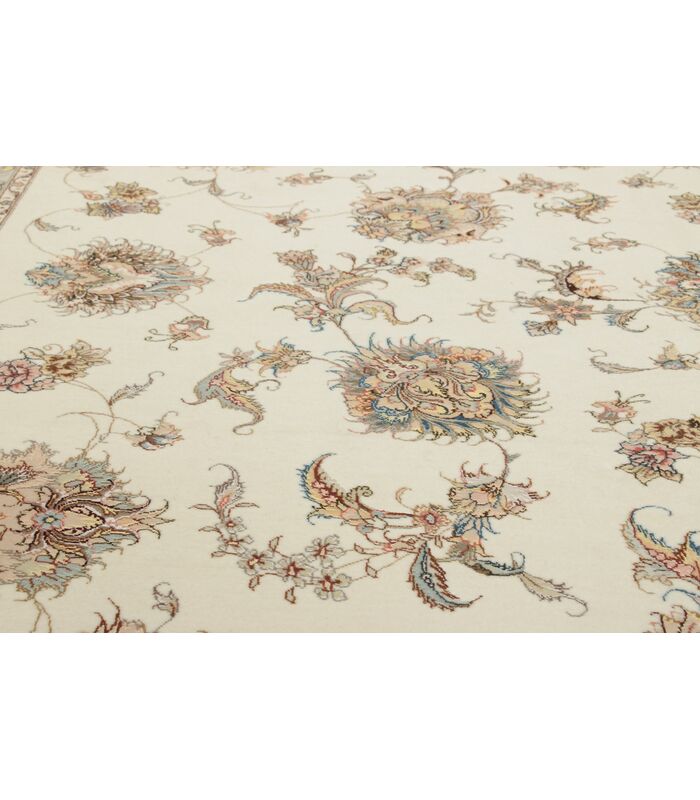 Tabriz 50raj on silk warp