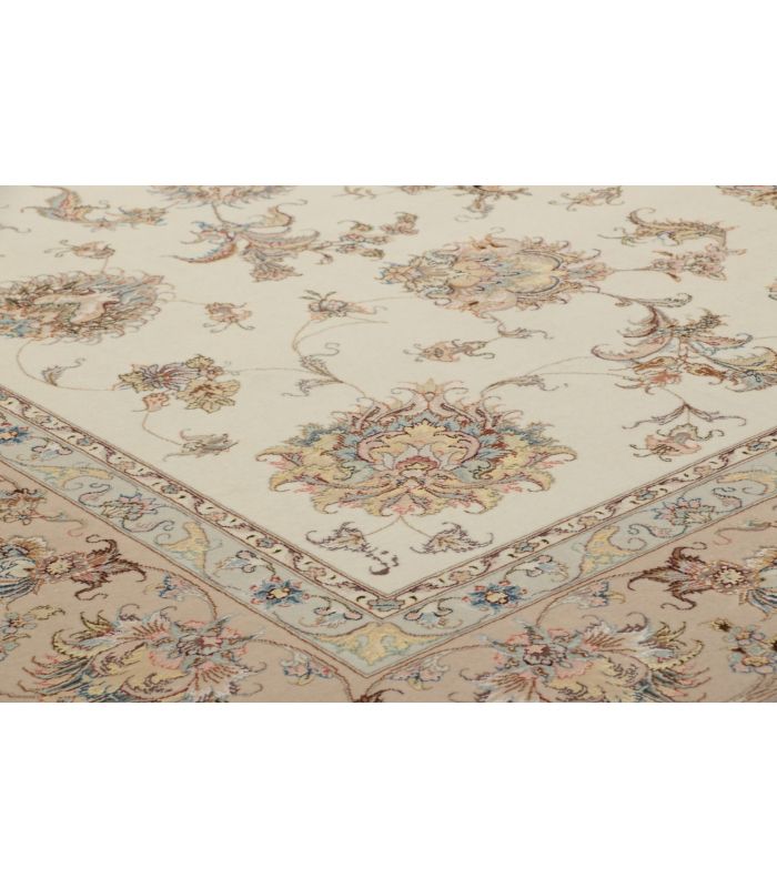 Tabriz 50raj on silk warp