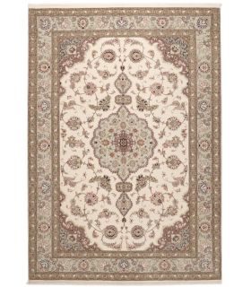 Tabriz 50raj on silk warp