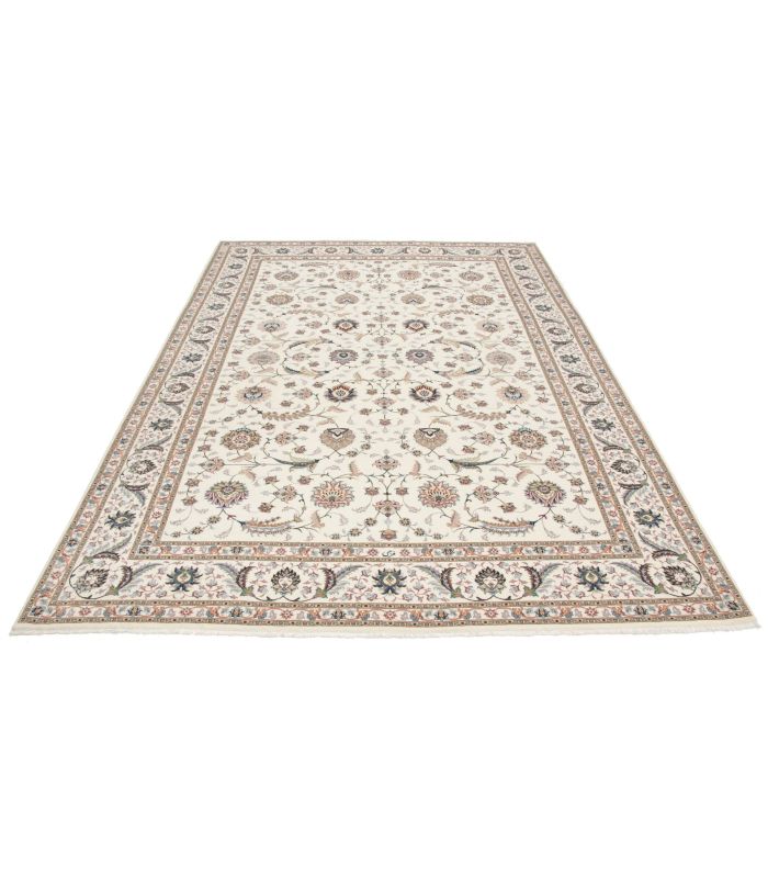 Tabriz 50raj on silk warp