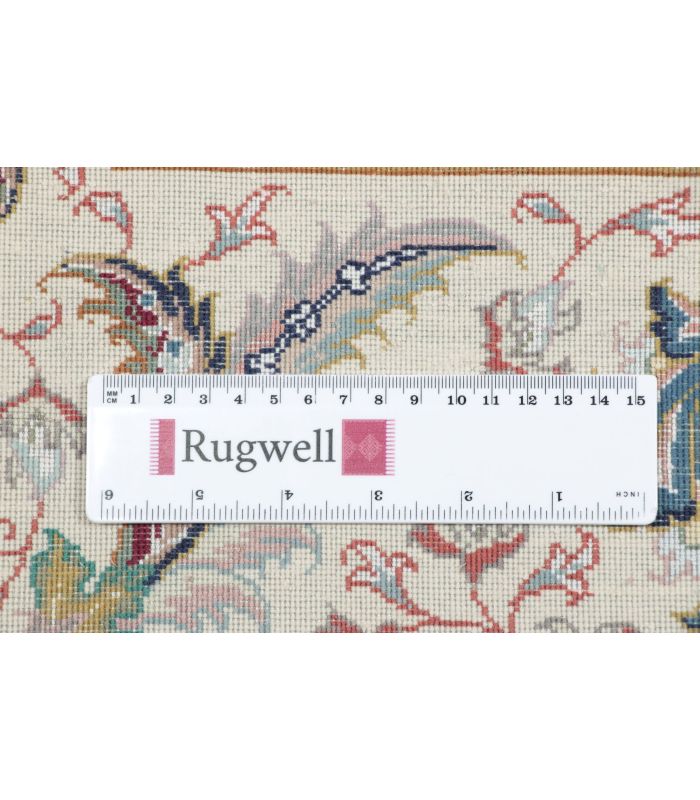 Tabriz 50raj on silk warp