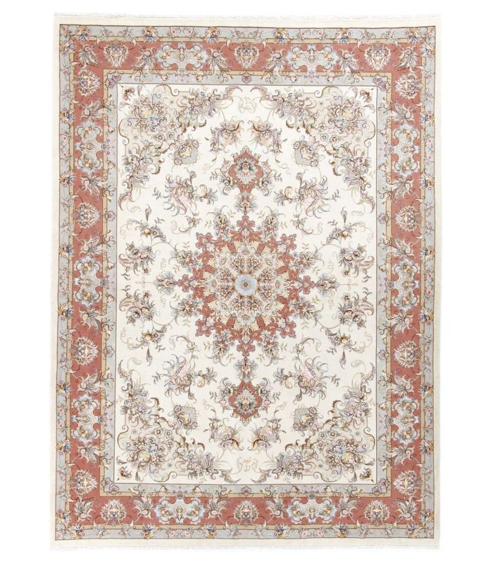 Tabriz 50raj on silk warp