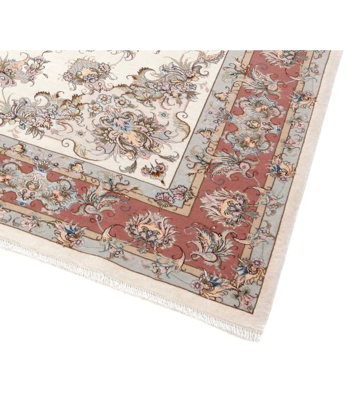 Tabriz 50raj on silk warp