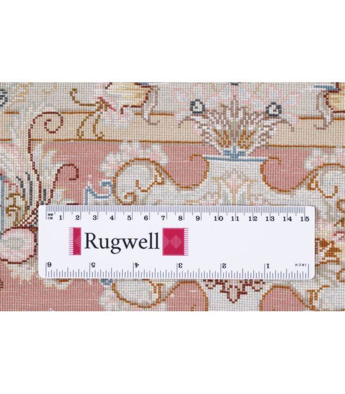 Tabriz 50raj on silk warp