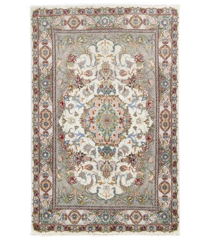 Tabriz 50raj on silk warp