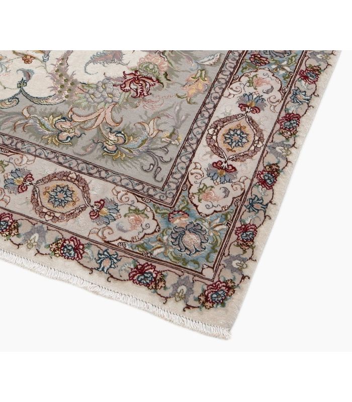 Tabriz 50raj on silk warp