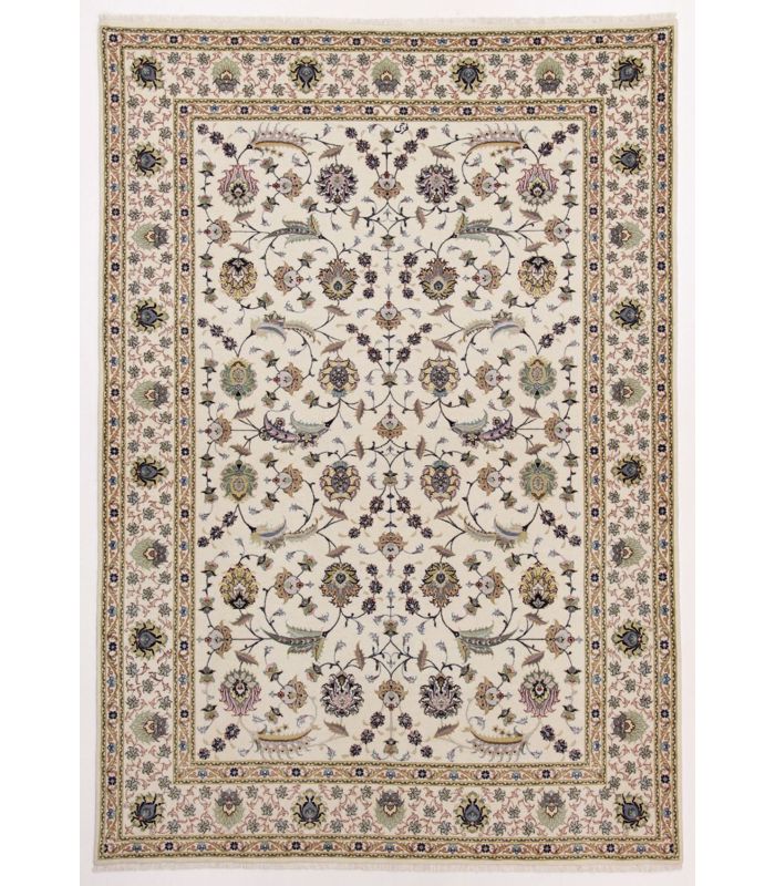 Tabriz 50raj on silk warp