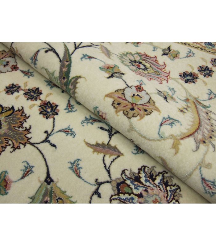 Tabriz 50raj on silk warp