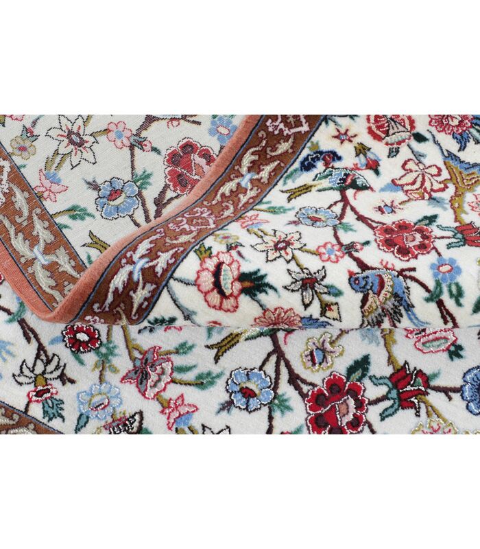 Isfahan on silk warp