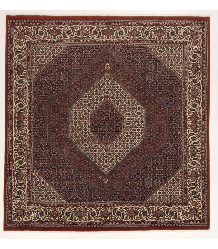 Bidjar with silk contours