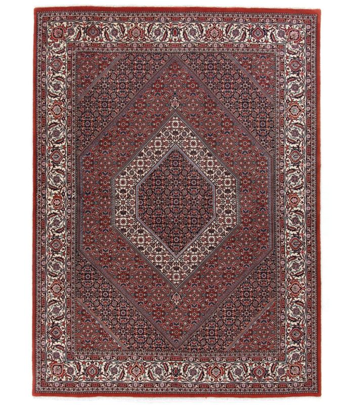 Bidjar with silk contours