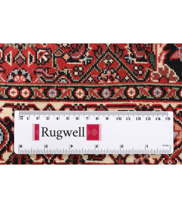 Bidjar with silk contours