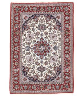 Isfahan on silk warp