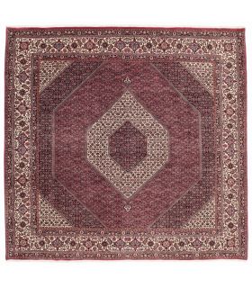 Bidjar with silk contours