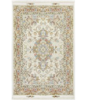 Tabriz 50raj on silk warp