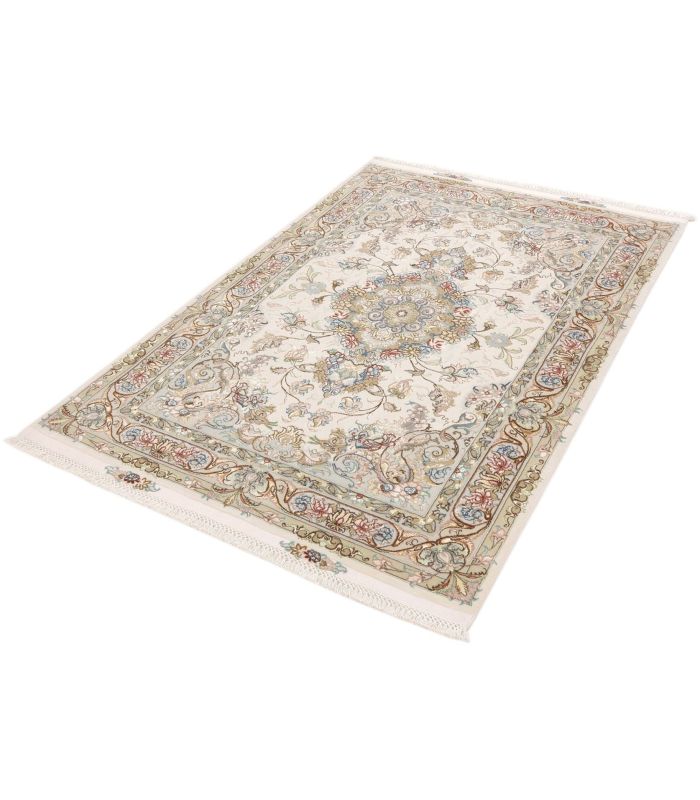 Tabriz 50raj on silk warp