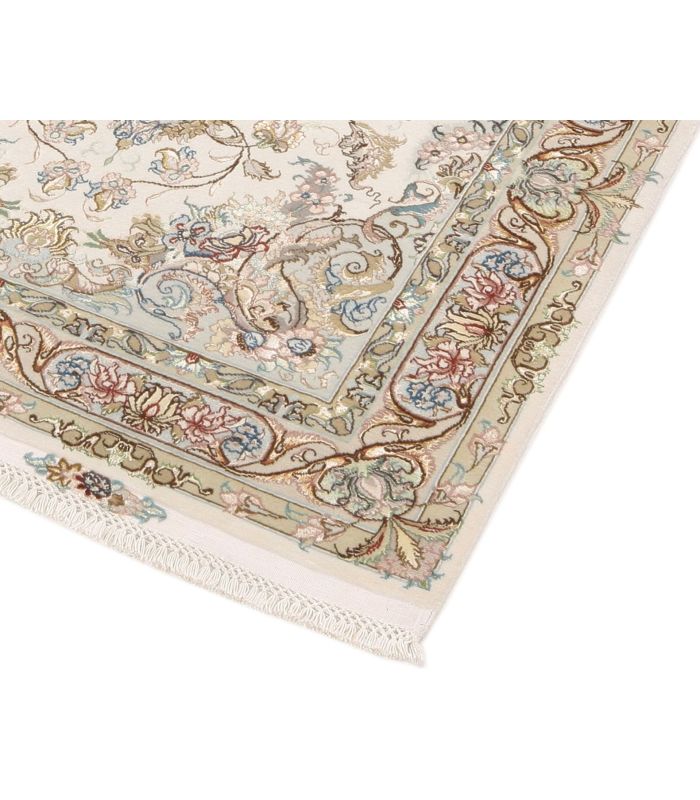 Tabriz 50raj on silk warp