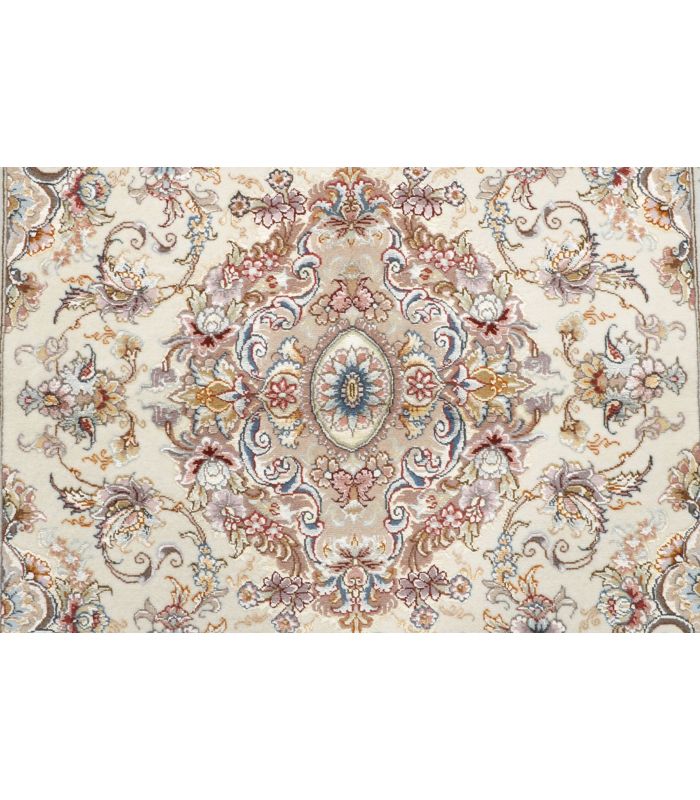 Tabriz 50raj on silk warp