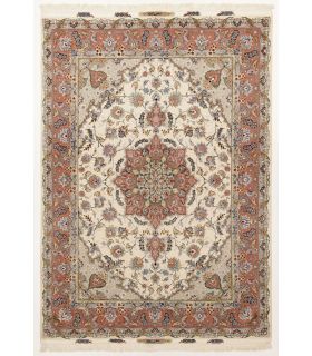 Tabriz 50radj auf Seide