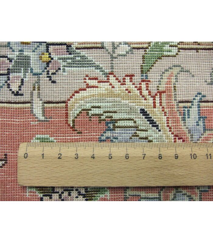 Tabriz 50raj on silk warp