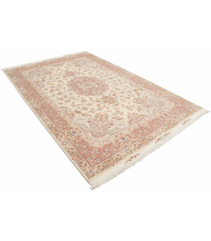 Tabriz 50raj on silk warp