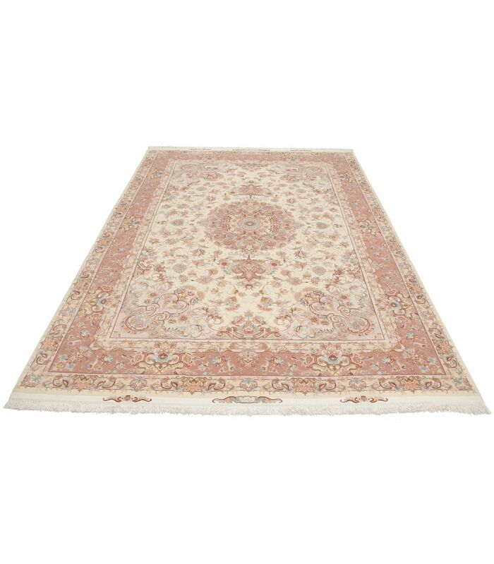 Tabriz 50raj on silk warp