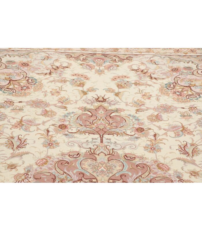 Tabriz 50raj on silk warp