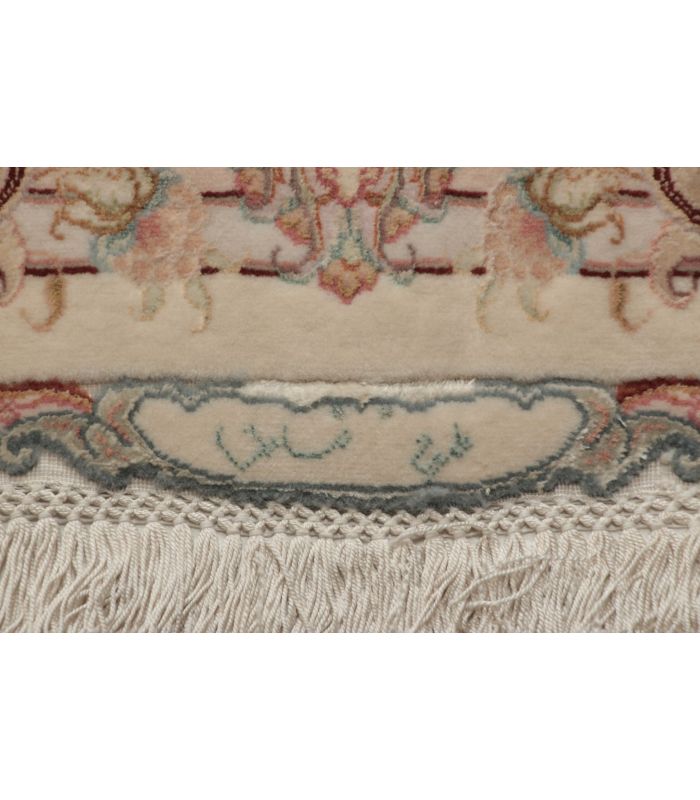 Tabriz 50raj on silk warp