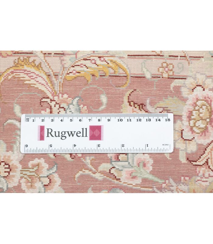 Tabriz 50raj on silk warp