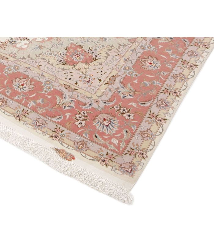 Tabriz 50raj on silk warp