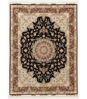 Tabriz 50raj on silk warp