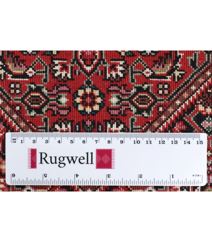 Bidjar with silk contours