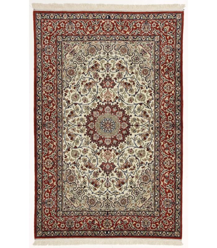 Isfahan on silk warp