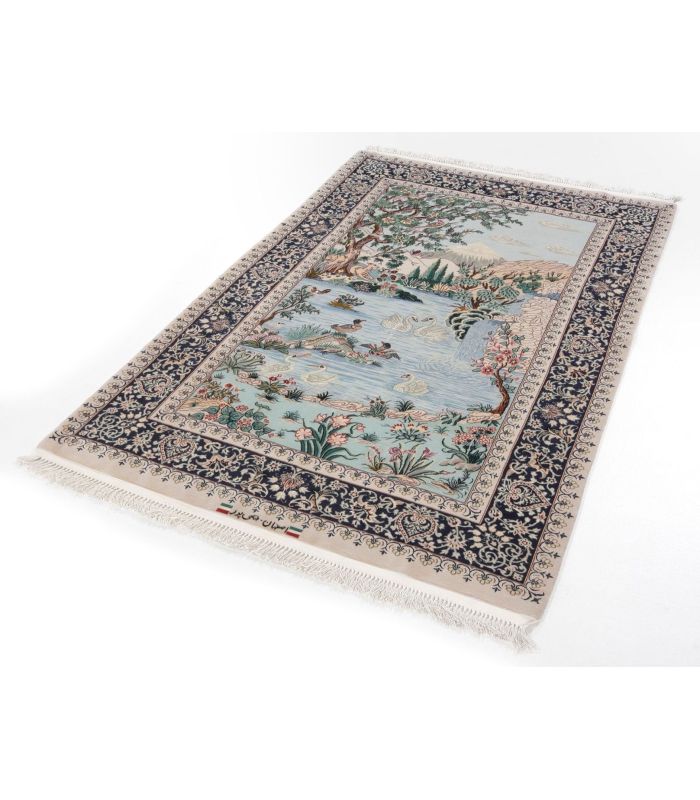 Isfahan on silk warp
