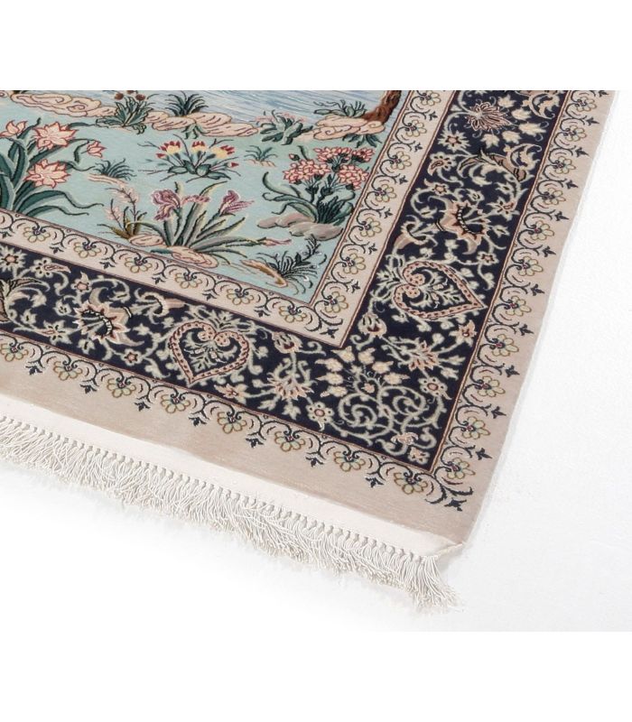 Isfahan on silk warp