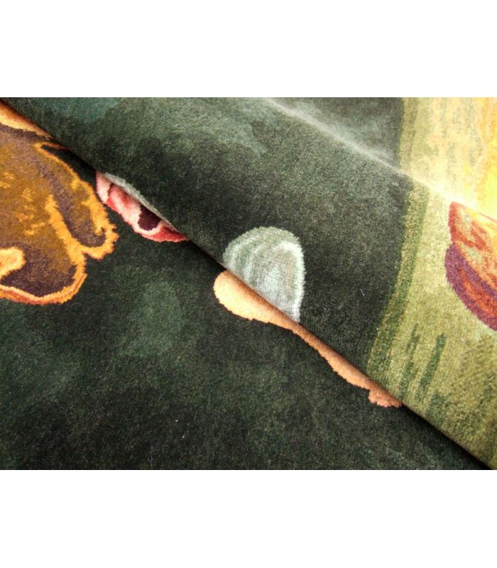 Tabriz 50raj on silk warp