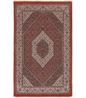 Bidjar with silk contours