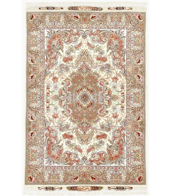 Tabriz 50raj on silk warp