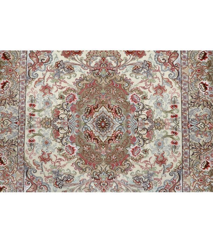 Tabriz 50raj on silk warp