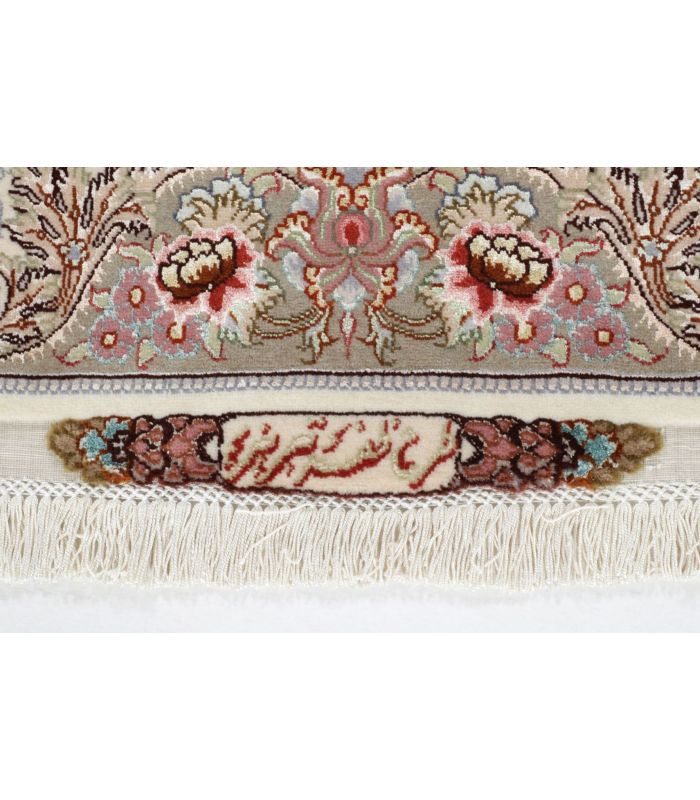 Tabriz 50raj on silk warp