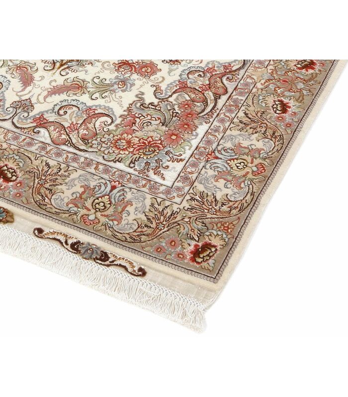 Tabriz 50raj on silk warp