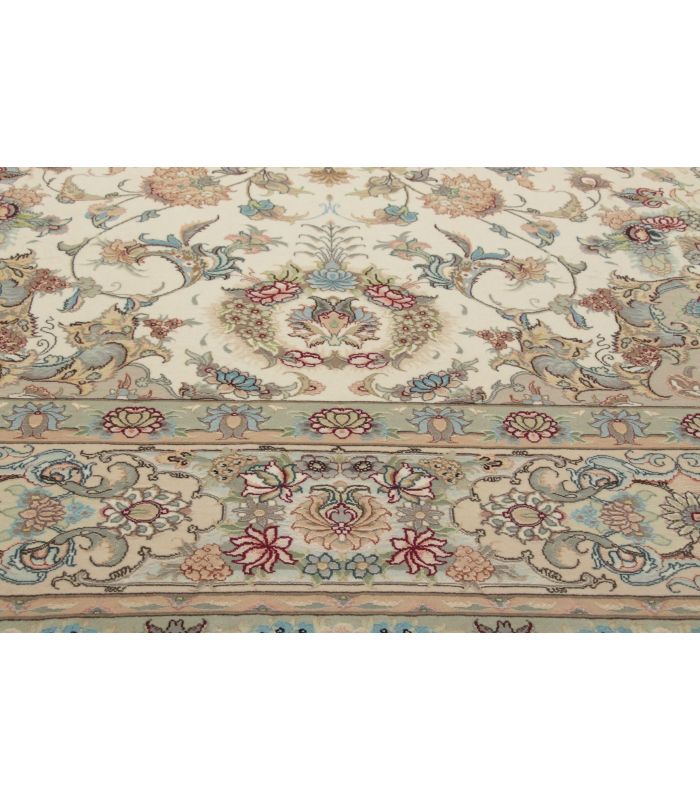 Tabriz 50raj on silk warp