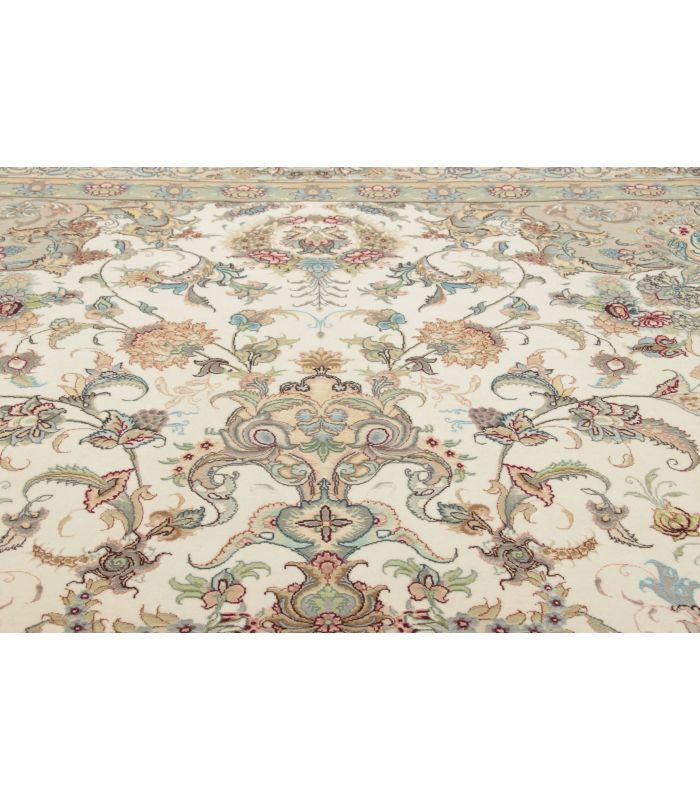 Tabriz 50raj on silk warp