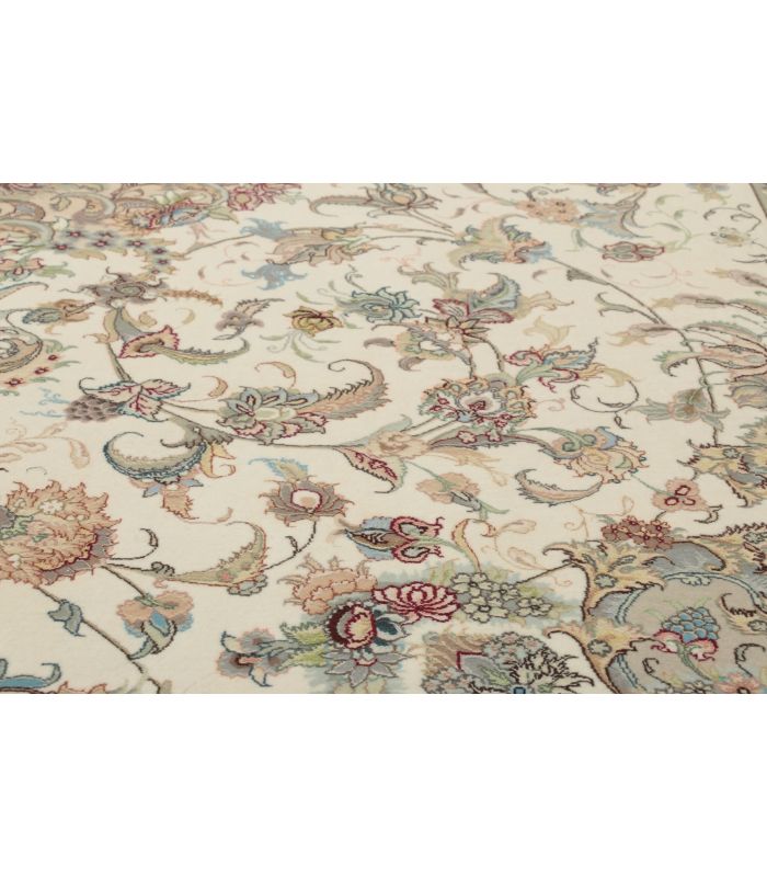 Tabriz 50raj on silk warp