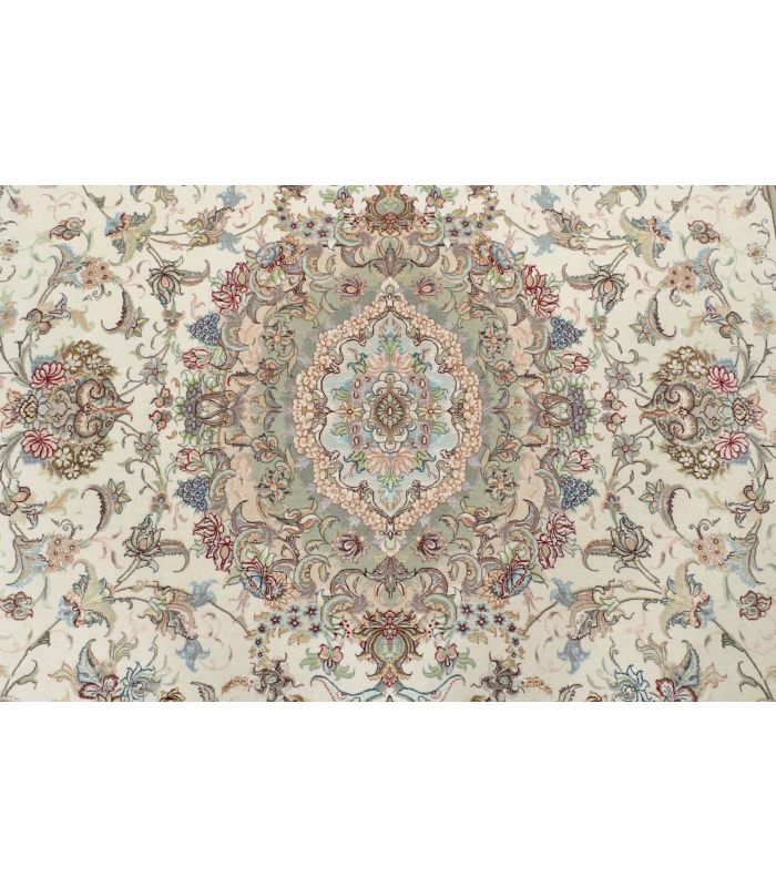 Tabriz 50raj on silk warp