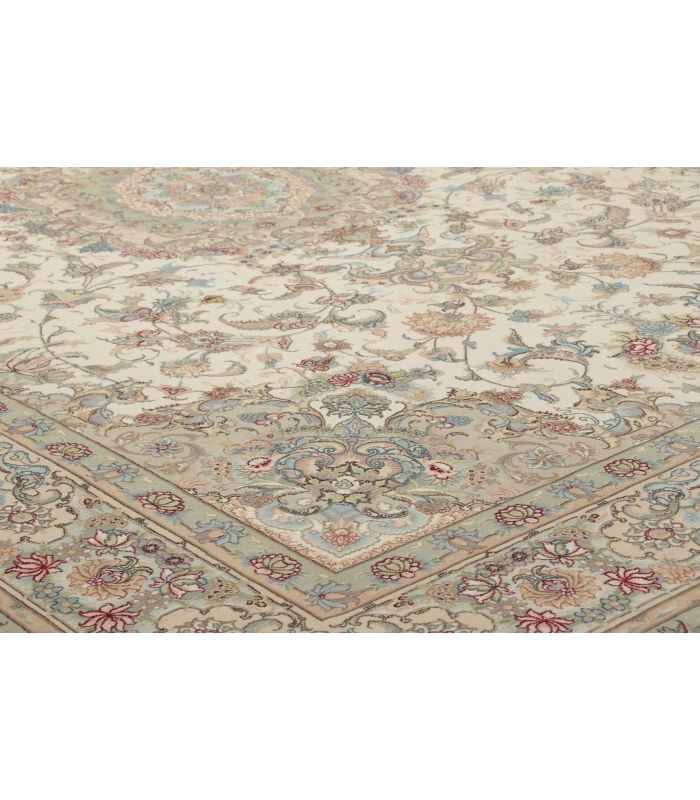 Tabriz 50raj on silk warp